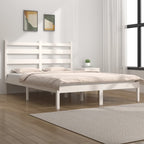 3103633  Bed Frame Without Mattress Solid Wood (810002+818400)