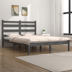 3103633  Bed Frame Without Mattress Solid Wood (810002+818400)