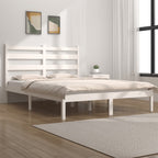 3103633  Bed Frame Without Mattress Solid Wood (810002+818400)