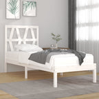 3103992  Bed Frame Without Mattress Solid Wood (810011+818609)