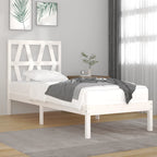 3103992  Bed Frame Without Mattress Solid Wood (810011+818609)