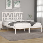 3103992  Bed Frame Without Mattress Solid Wood (810011+818609)