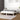 Bed Frame Without Mattress White Solid Wood Pine