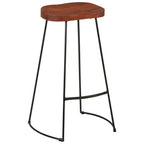 Gavin Bar Stools 2 pcs 50x40x78 cm Solid Wood Mango