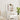 Dressing Table with Mirror White 74.5x40x141 cm