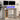Desk with LED Lights Concrete grey 97x45x90 cm Engineered Wood