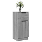 Sideboard Grey Sonoma 30x30x70 cm Engineered Wood