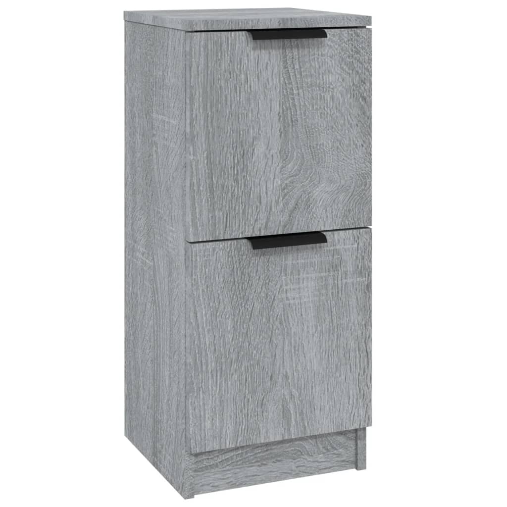 Sideboard Grey Sonoma 30x30x70 cm Engineered Wood