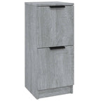Sideboard Grey Sonoma 30x30x70 cm Engineered Wood