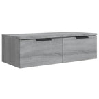 Wall Cabinet Grey Sonoma 68x30x20 cm Engineered Wood