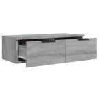 Wall Cabinet Grey Sonoma 68x30x20 cm Engineered Wood