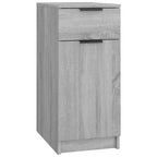 Desk Cabinet Grey Sonoma 33.5x50x75 cm Engineered Wood