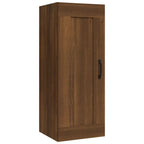 Hanging Cabinet Brown Oak 35x34x90 cm Engineered Wood
