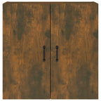 Wall Cabinet Smoked Oak 60x31x60 cm Engineered Wood