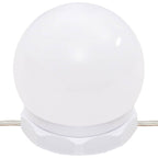 Dressing Table with LED Grey Sonoma 60x40x140 cm