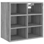 Shoe Cabinet Grey Sonoma 52.5x30x50 cm