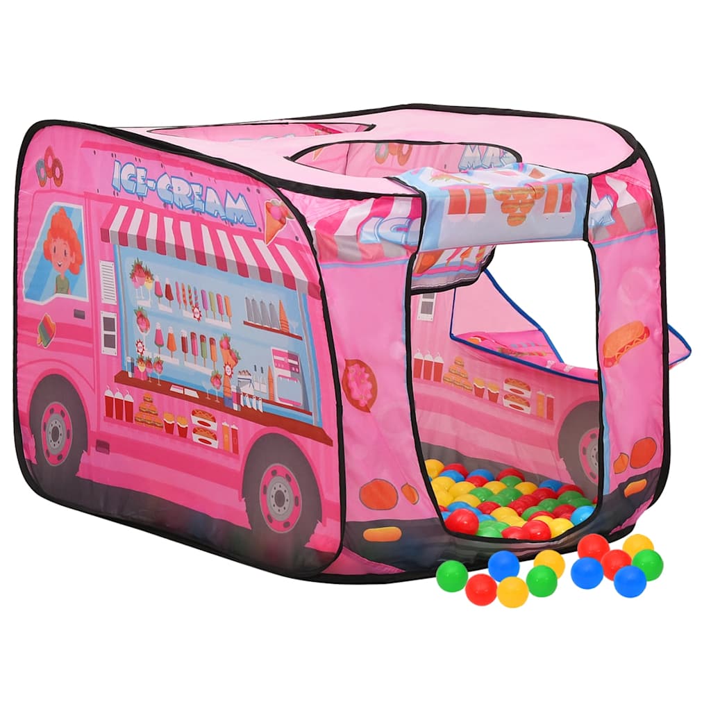 Children Play Tent Pink 70x112x70 cm