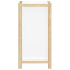 Sideboard White 62x38x75 cm Engineered Wood