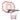 Basketball Backboard White 90x60x2 cm Polyethene