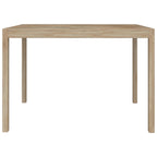 Dining Table 110x70x75 cm Solid Wood Acacia