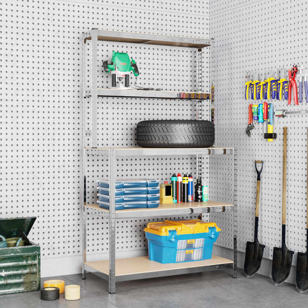 2-Layer Tire Rack Steel 1