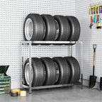 2-Layer Tire Rack Steel 1