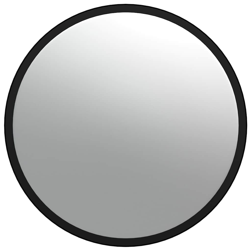 Indoor Convex Traffic Mirror Black Ø40 Cm Acrylic