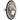 Indoor Convex Traffic Mirror Black Ø40 Cm Acrylic