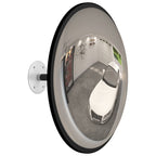 Indoor Convex Traffic Mirror Black Ø40 Cm Acrylic