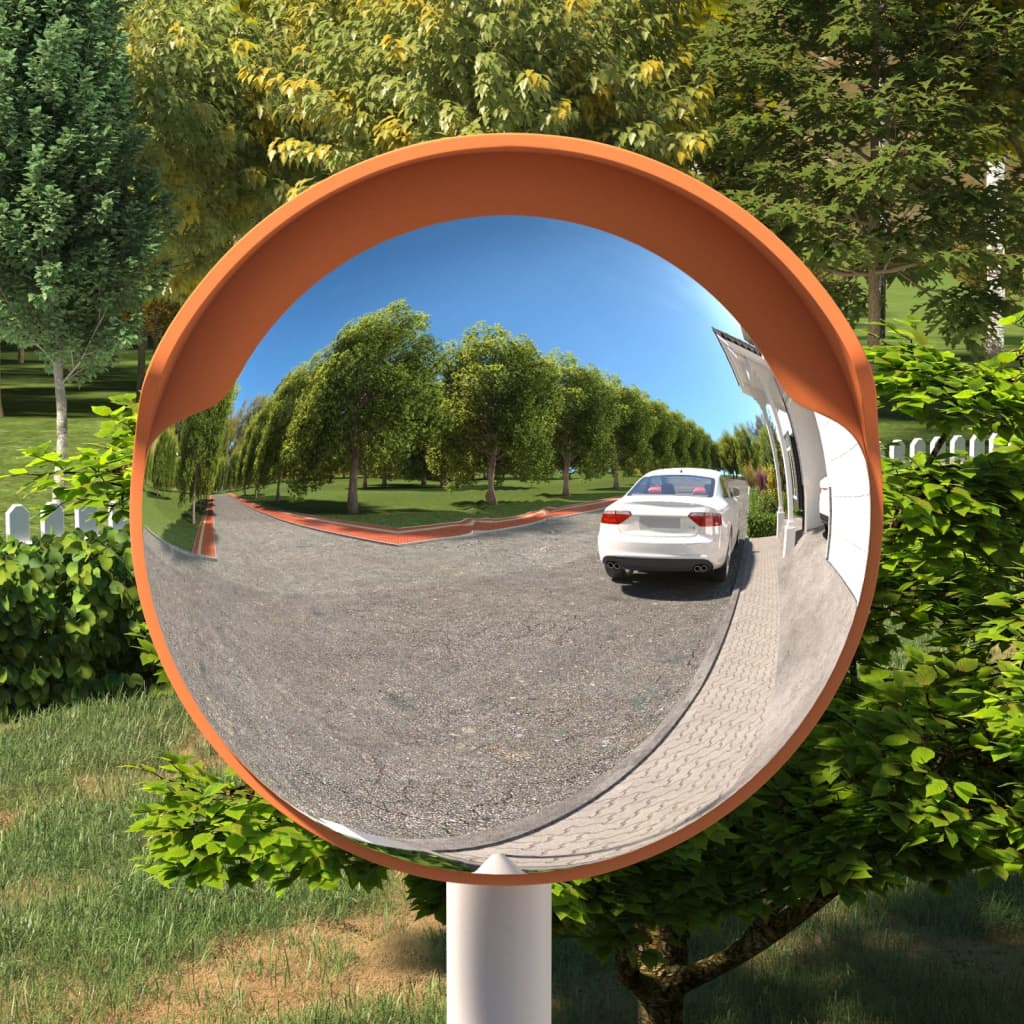 Convex Traffic Mirror Pc Plastic 60 Cm Outdoor