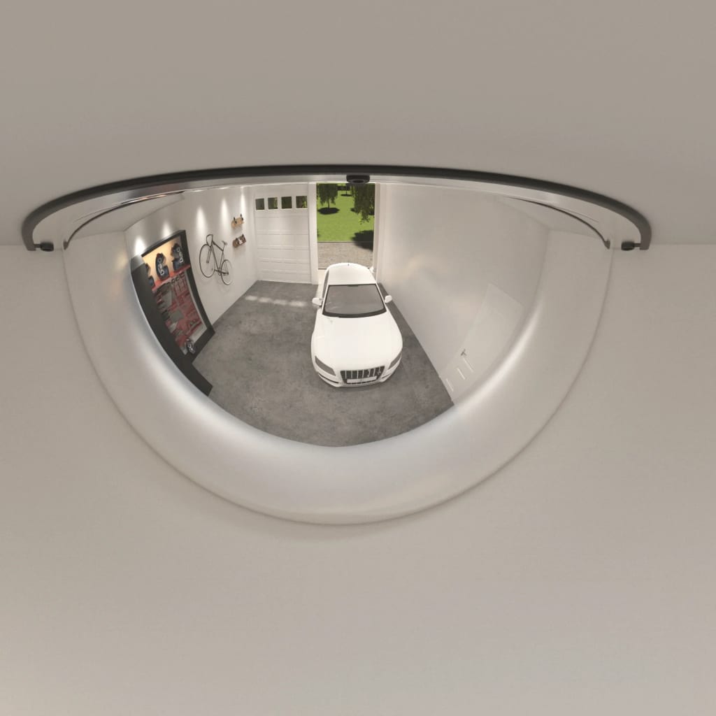 Domed Traffic Mirrors 2 Pcs Ø60 Cm Acrylic
