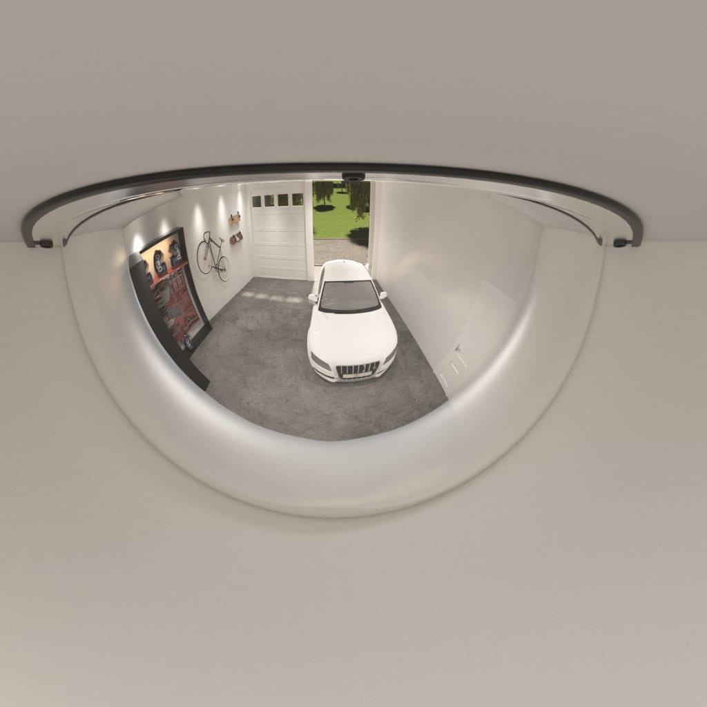 Domed Traffic Mirrors 2 Pcs Ø60 Cm Acrylic