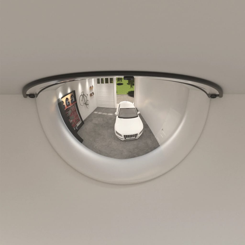 Domed Traffic Mirrors 2 Pcs Ø60 Cm Acrylic