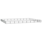16-Panel Dog Playpen Black 100X50 Cm Powder-Coated Steel