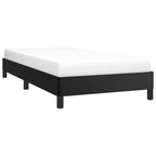 Bed Frame without Mattress Black 90x190 cm Single Single Faux Leather