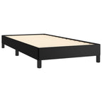 Bed Frame without Mattress Black 90x190 cm Single Single Faux Leather
