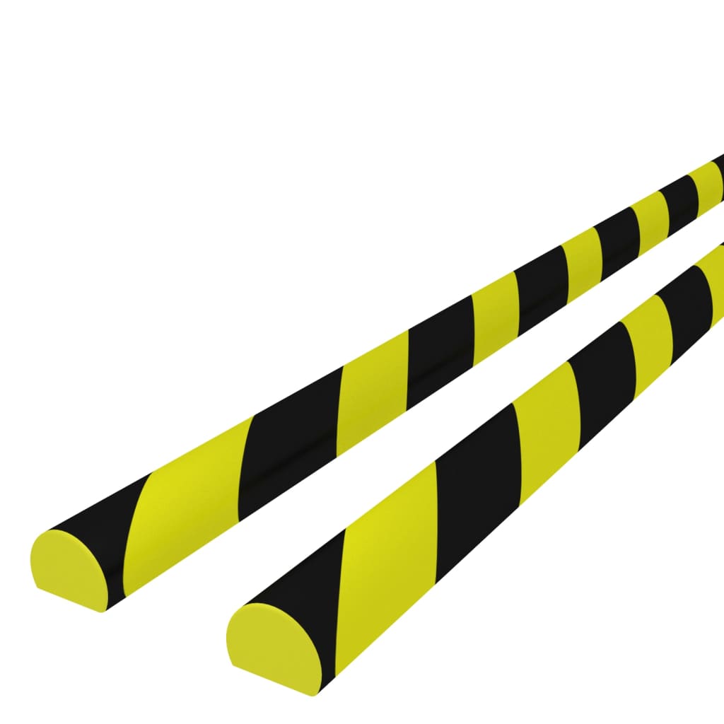 Corner Protectors 2 pcs Yellow&Black 4x3x100 cm PU