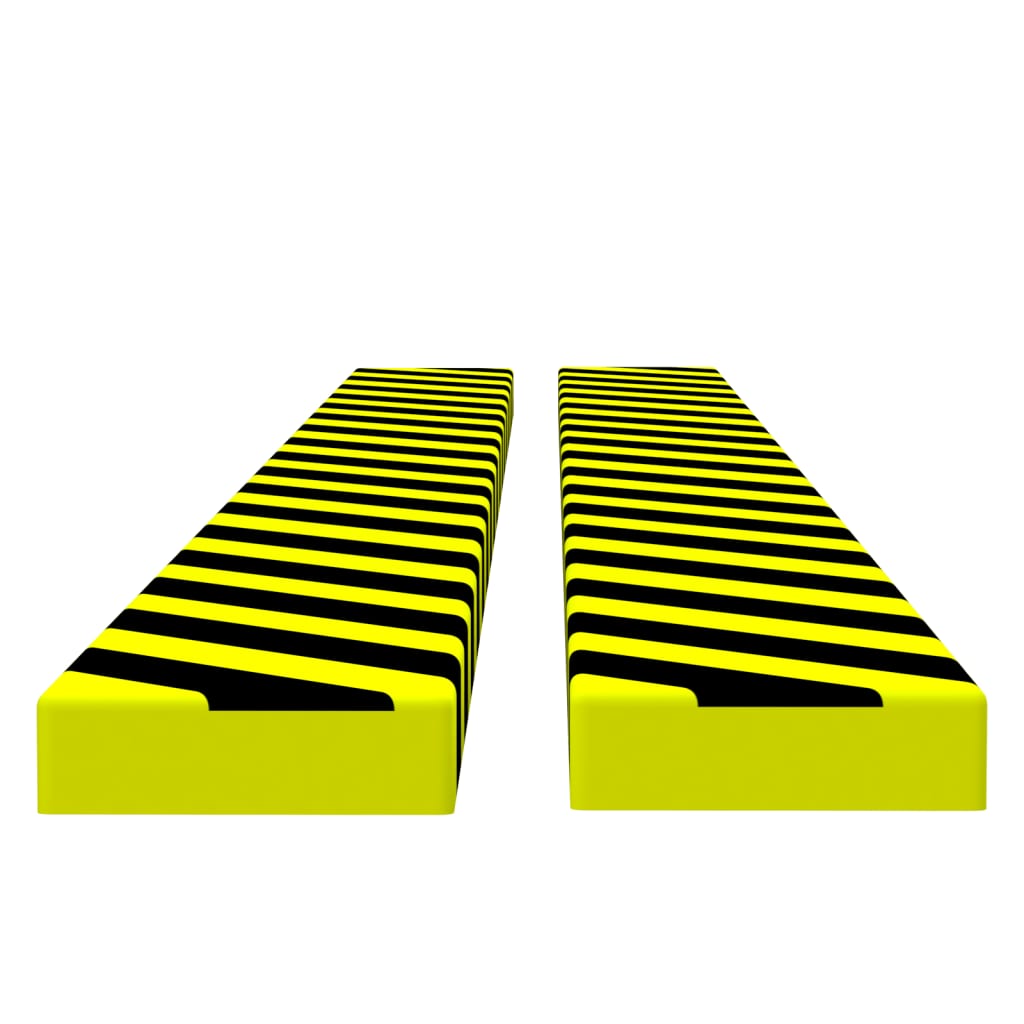 Corner Protectors 2 pcs Yellow&Black 6x2x101.5 cm PU