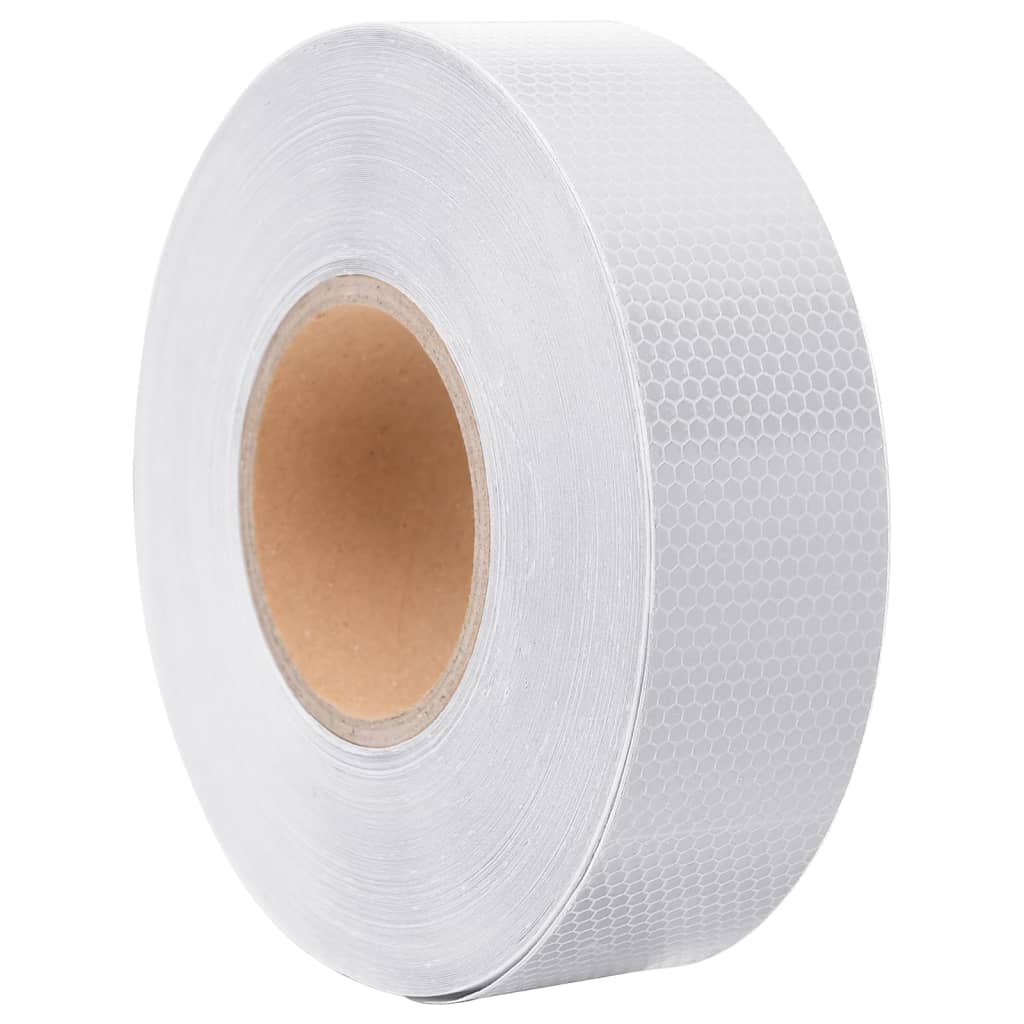 Reflective Tape White 5 cmx50 m PVC