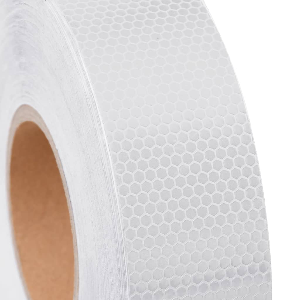 Reflective Tape White 5 cmx50 m PVC