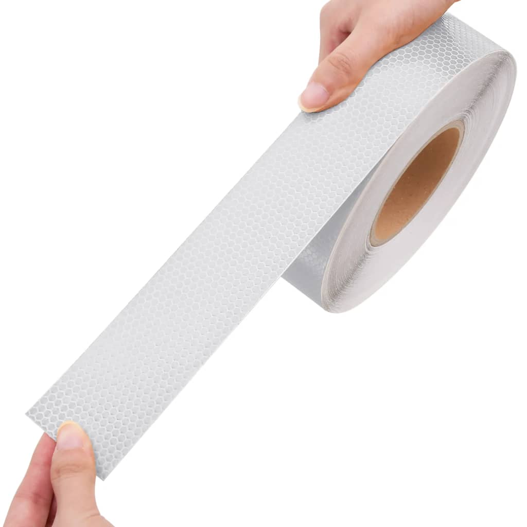 Reflective Tape White 5 cmx50 m PVC