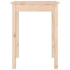 Dining Table 55x55x75 cm Solid Wood Pine