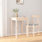 Dining Table 55x55x75 cm Solid Wood Pine