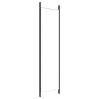 3-Panel Room Divider White 150x200 cm Fabric