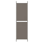 3-Panel Room Divider Anthracite 150x200 cm Fabric