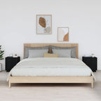 Bedside Cabinets 2 pcs Black 40x34x45 cm Solid Wood Pine