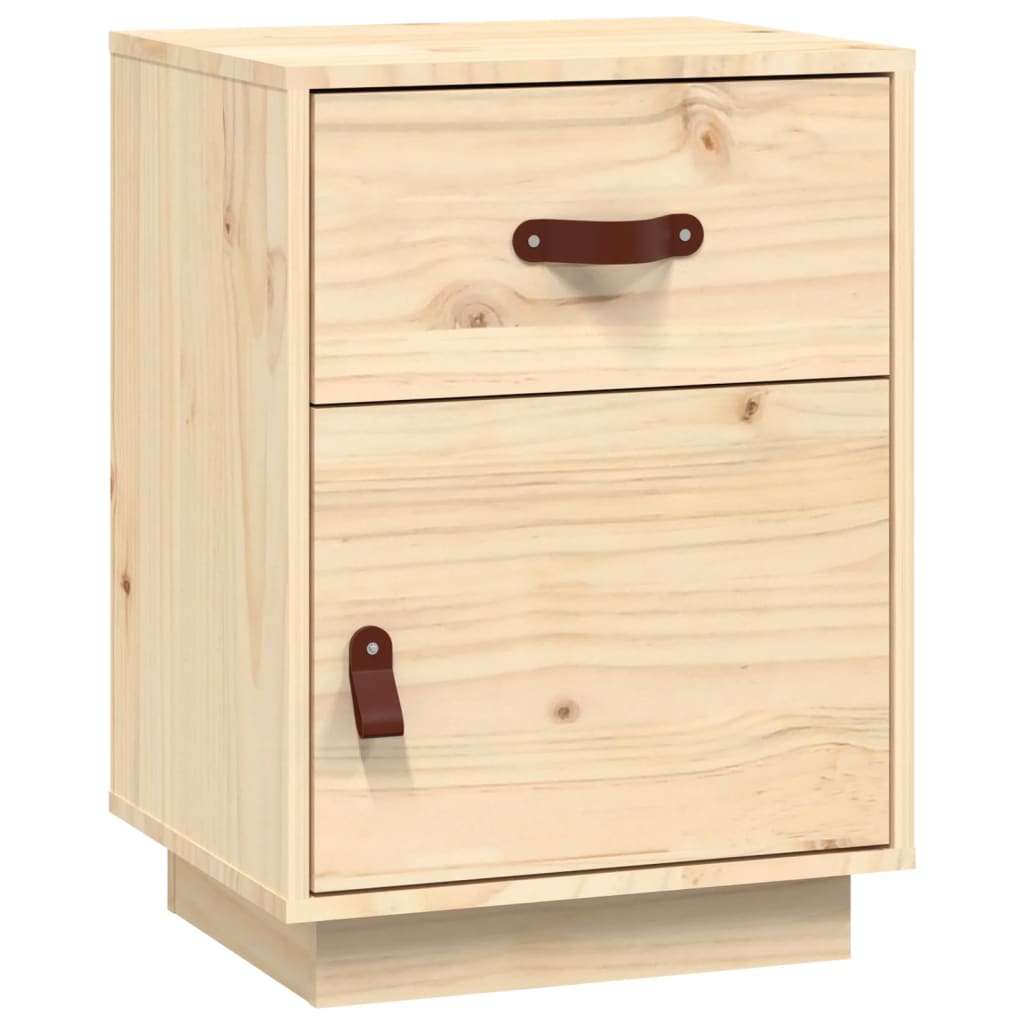 Bedside Cabinet 40x34x55 cm Solid Wood Pine