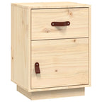 Bedside Cabinet 40x34x55 cm Solid Wood Pine