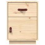 Bedside Cabinet 40x34x55 cm Solid Wood Pine