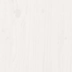 Bedside Cabinets 2 pcs White 40x34x55 cm Solid Wood Pine